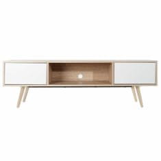 NEW TV omarica DKD Home Decor Bela Kovina Les MDF (160 x 40 x 50 cm)