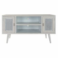 NEW TV omarica DKD Home Decor Bela Les MDF (110 x 61 x 41 cm)