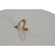 NEW Stranska miza DKD Home Decor Siva Železo 40 x 40 x 56 cm
