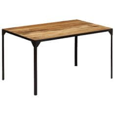 Vidaxl Jedilna miza iz trdnega mangovega lesa 140x80x76 cm