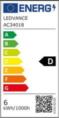 LEDVANCE Zatemnitvena LED žarnica E27 ST64 5,8W = 60W 806lm 4000K Nevtralno bela 300° CRI90 Filament Superior