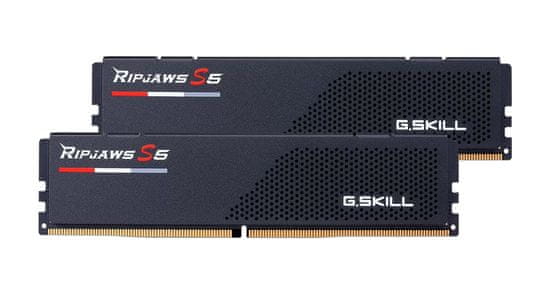 G.Skill Ripjaws S5 RAM pomnilnik, 32 GB, 6000 MT/s, DDR5, CL30, 2 kos (F5-6000J3040F16GX2-RS5K)