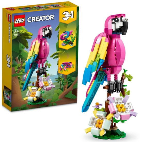 LEGO Creator 31144 Eksotična roza papiga