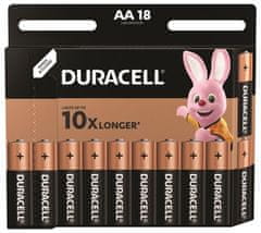 Duracell Alkalne baterije Basic 18 kosov (AA)