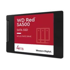 Western Digital Red SDD disk, SA500 NAS, 4 TB (WDS400T1R0A)