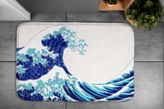 tulup.si Kopalniške preproge Ocean wave morje 75x45 cm Bela