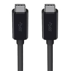 Belkin USB-C kabel za monitor, črn (F2CU049bt2M-BLK)