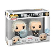 Funko POP TV: Čarovnik - Geralt in Vesemir 2pack (Čarovnik, ekskluzivna posebna izdaja)