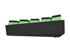 Genesis Gaming Keyboard THOR 660/RGB/Gateron Brown/Wireless USB + Bluetooth/US layout/Black