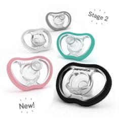 Nanobébé Active Flexy duda (4m+) mint-siva 4-pack