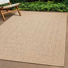 shumee Preproga ZIZUR 60x110 cm videz jute notranja in zunanja