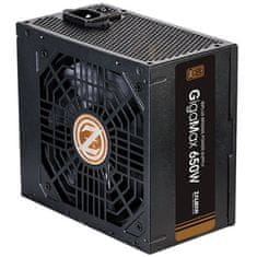 Zalman Napajalnik ZM650-GVII GigaMax 650W/ ATX / akt. PFC / 120mm ventilator / 80PLUS Bronze