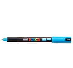 Uni-ball Akrilni marker Posca PC-1MR, 0,7 mm, svetlo modre barve (ultra tanka konica)