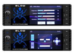 Blow Spider avto radio, RDS, FM, Bluetooth, 4x60W, MirrorLink, klici, USB/microSD/AUX