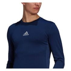 Adidas Majice obutev za trening mornarsko modra S Techfit Compression