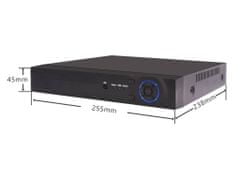 Securia Pro NVR4CHV4S-B Komplet kamer IP, 4Mpx, 4 kamere, PoE NVR, črna