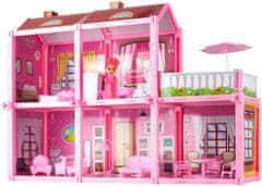 Aga Dollhouse s punčko Pink