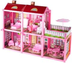 Aga Dollhouse s punčko Pink