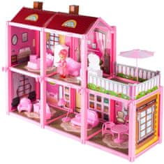 Aga Dollhouse s punčko Pink