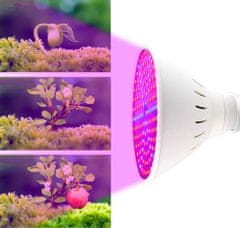 Gardlov LED svetilka za gojenje rastlin s sponko GROW 9.5 W Malatec 16348