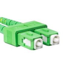 Lanberg optični povezovalni kabel SM SC/APC-SC/APC duplex 2m LSZH G657A1 premer 3mm, rumena barva