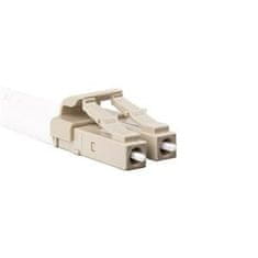 Lanberg optični povezovalni kabel MM LC/UPC-LC/UPC duplex 1m LSZH OM3 50/125 premera 3mm, cian barve