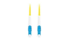 Lanberg optični povezovalni kabel SM LC/UPC-LC/UPC simplex 1m LSZH G657A1 premer 3mm, rumena barva