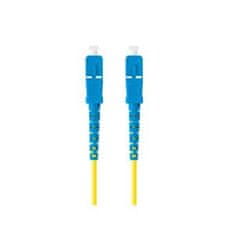 Lanberg optični povezovalni kabel SM SC/UPC-SC/UPC simplex 10m LSZH G657A1 premer 3mm, rumena barva