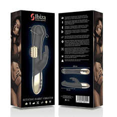 Ibiza VIBRATOR RABBIT Ibiza Rotating Black