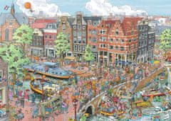 Ravensburger Puzzle Mesta sveta: Amsterdam 1000 kosov