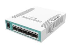 Mikrotik Cloud Router Switch CRS106-1C-5S, 5x SFP + 1x Combo (SFP/ETH)