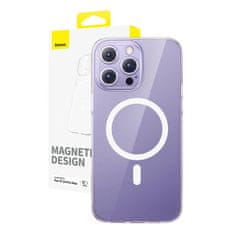 BASEUS Magnetno ohišje za telefon IP14 Pro Max serije OS-Lucent (prozorno)