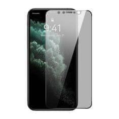 BASEUS kaljeno steklo z 0,3 mm filtrom za zasebnost za iphone x/xs/11 pro