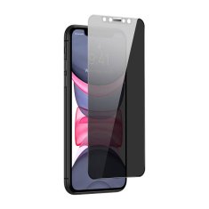 BASEUS kaljeno steklo s filtrom za zasebnost 0,3 mm za iphone 11/xr