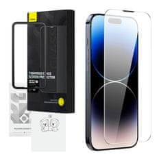 BASEUS Kaljeno steklo Baseus Schott HD 0,3 mm za iPhone 14 Pro Max