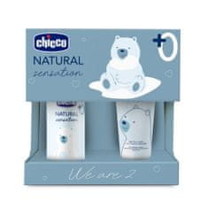 Chicco Natural Sensation - We Are Two darilni komplet kozmetike, 0m+