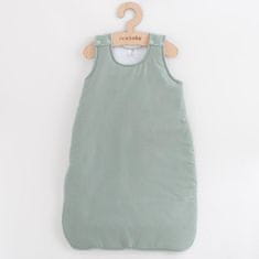 NEW BABY Spalna vreča za dojenčke z oblazinjenjem Dominik zelena - 74/80