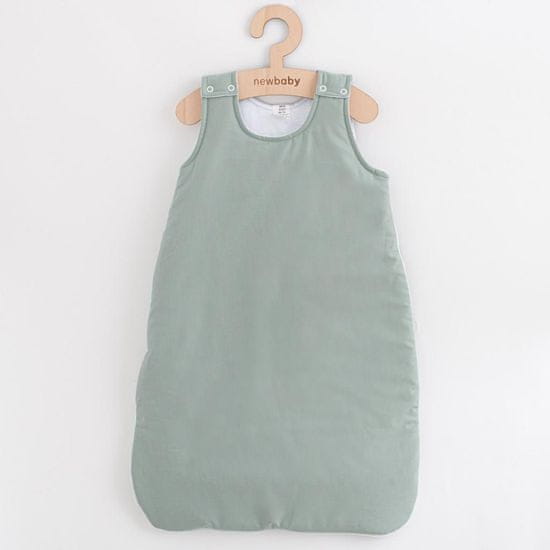 NEW BABY Spalna vreča za dojenčke z oblazinjenjem Dominik zelena - 74/80