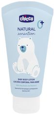 Chicco Natural Sensation mleko za telo s karitejevim maslom in vitaminom E, 150ml, 0m+