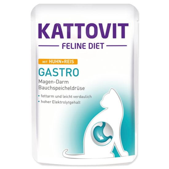 Finnern Kapsička KATTOVIT Gastro kuře + rýže 85 g