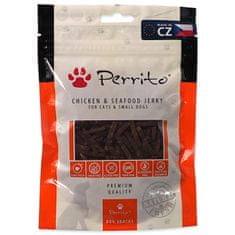 PERRITO Pochoutka Chicken & Seafood Jerky 100 g