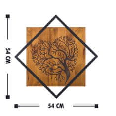 Wallity Dekorativni leseni stenski pripomoček