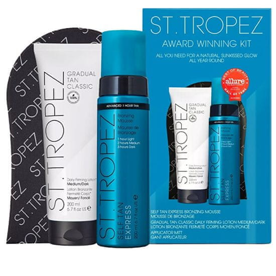 St. Tropez Nagrajeni komplet za Self Tan