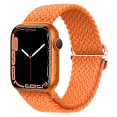 BStrap Elastic Nylon pašček za Apple Watch 38/40/41mm, orange