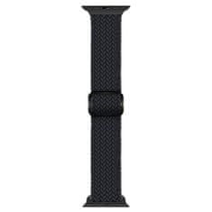 BStrap Elastic Nylon pašček za Apple Watch 38/40/41mm, black