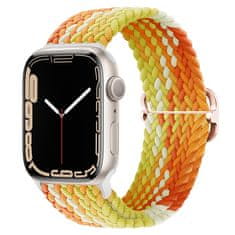 BStrap Elastic Nylon pašček za Apple Watch 38/40/41mm, fragrant orange