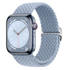 BStrap Elastic Nylon pašček za Apple Watch 38/40/41mm, rock cyan