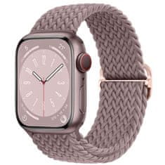 BStrap Elastic Nylon pašček za Apple Watch 38/40/41mm, smoke purple