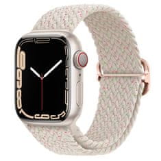 BStrap Elastic Nylon pašček za Apple Watch 42/44/45mm, spring cherry