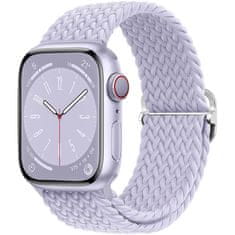 BStrap Elastic Nylon pašček za Apple Watch 38/40/41mm, misty purple